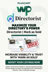 Directorist Mark as Sold – Sold Badge & Listing Status Addon