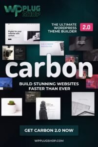 Carbon – Clean Minimal Multipurpose WordPress Theme