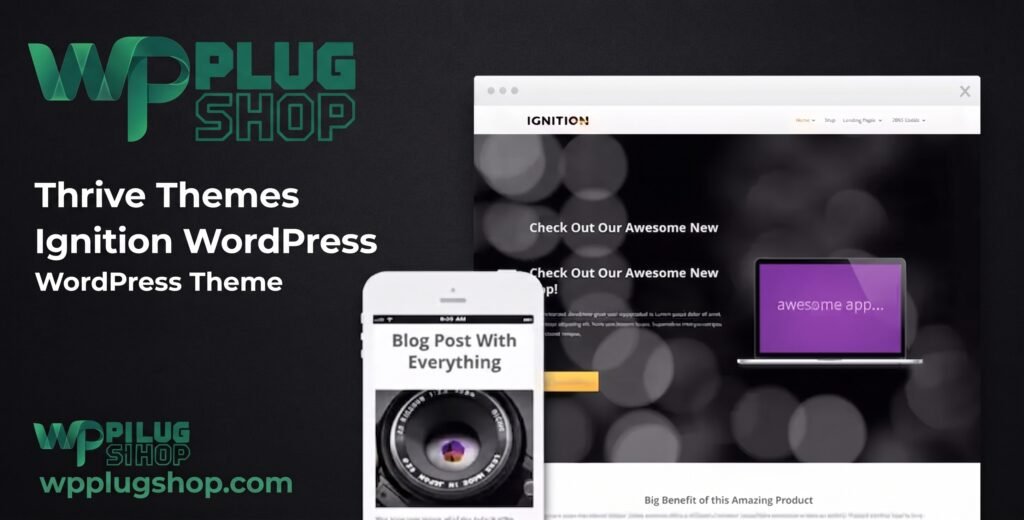 Thrive Themes Ignition WordPress Theme – Legacy Marketing Theme