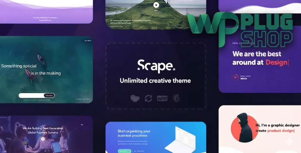 Scape Multipurpose WordPress Theme – WPBakery & WooCommerce