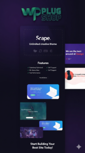 Scape Multipurpose WordPress Theme – WPBakery & WooCommerce