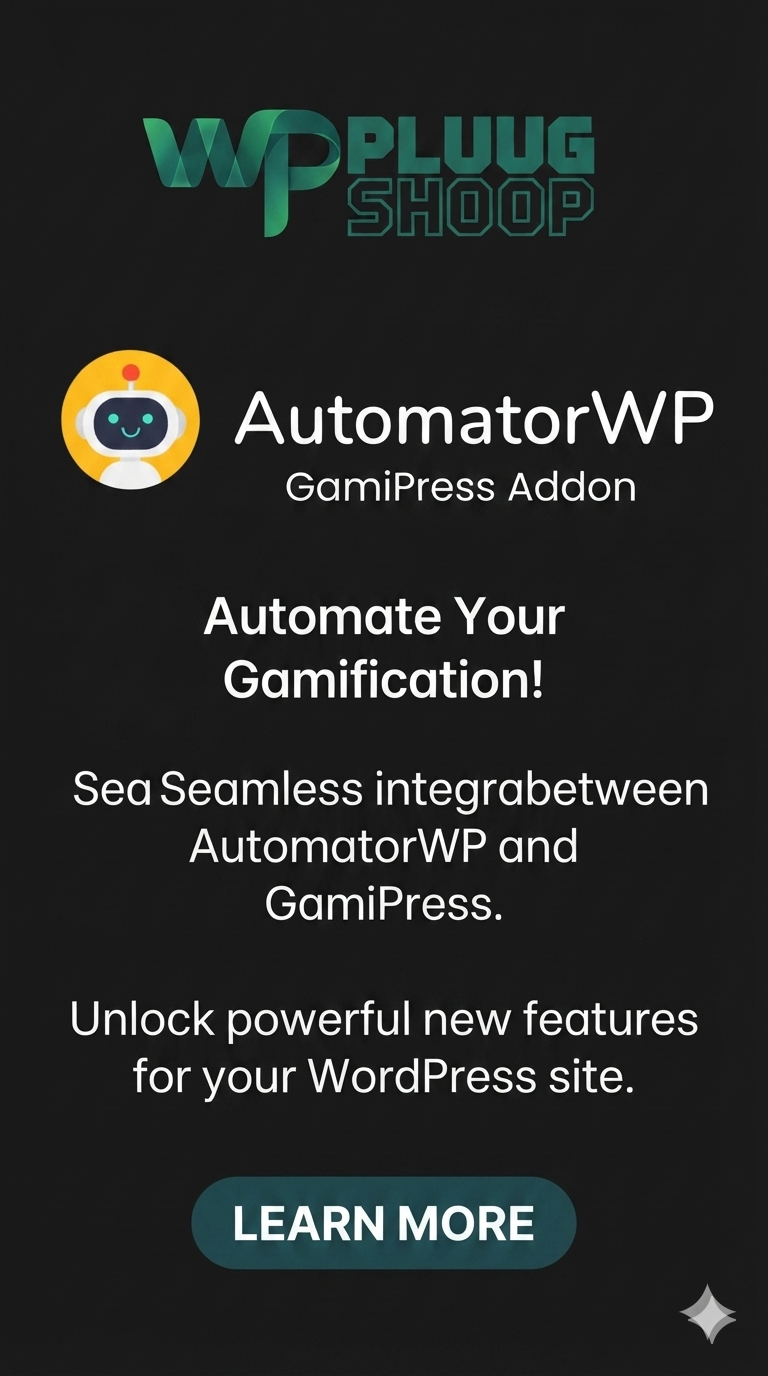 AutomatorWP GamiPress Add-On – WordPress Gamification Automation - Image 2