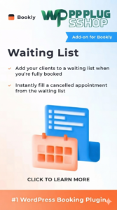 Bookly Waiting List Add-on – WordPress Appointment Waitlist