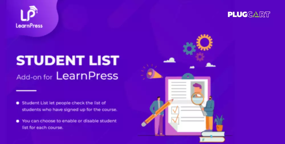 LearnPress Students List Addon GPL – Display Course Students in WordPress
