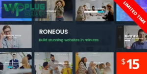 Roneous Theme – Creative Multi-Purpose WordPress Theme