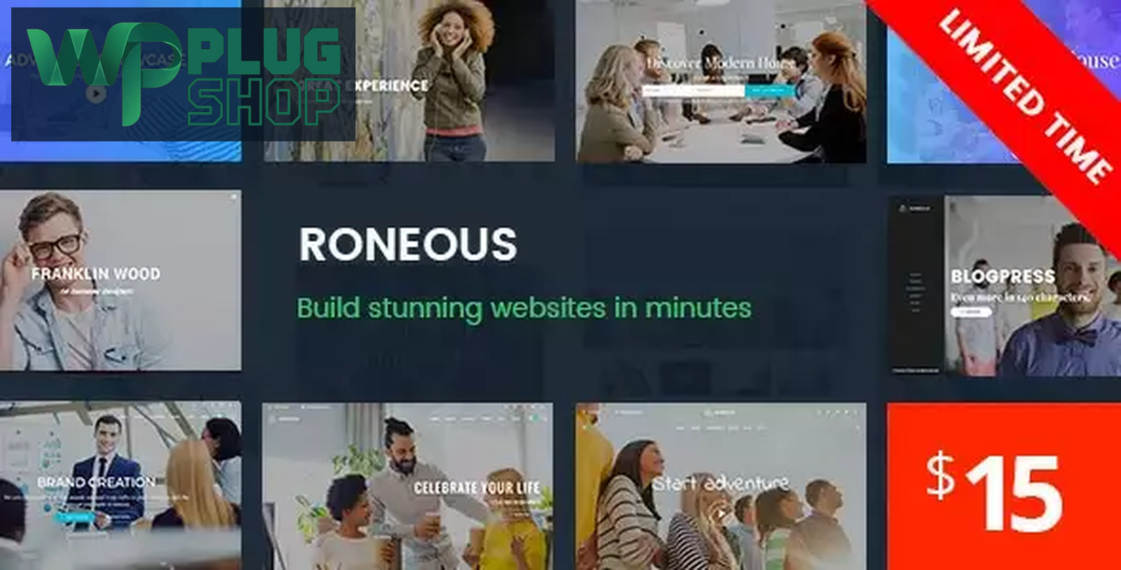 Roneous Theme – Creative Multi-Purpose WordPress Theme