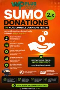 SUMO WooCommerce Donations