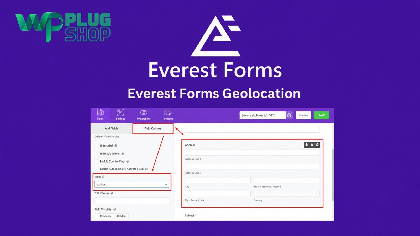 Everest Forms Geolocation