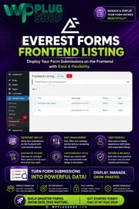 Everest Forms Frontend Listing