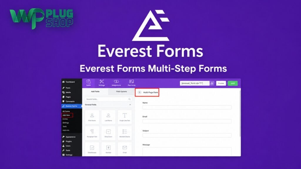 Everest Forms Multi-Step Forms