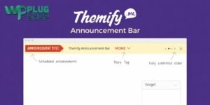 Themify Announcement Bar WordPress Plugin – Sticky Header, Footer & Promo Banner Tool