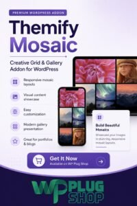 Themify Builder Mosaic Addon – Dynamic Mosaic, Masonry & Portfolio Grid Extension