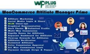 WooCommerce Affiliate Manager Prime