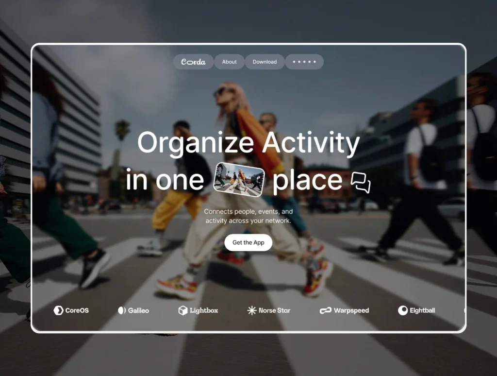Coorda – Community & Social App UI Template for Modern Platforms