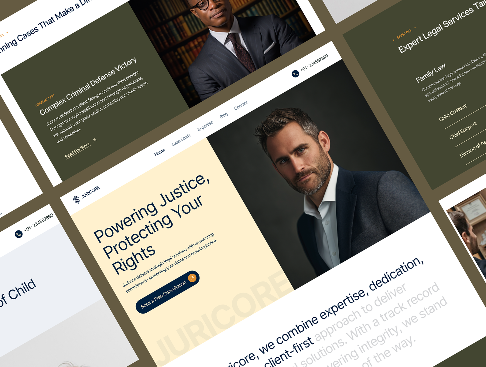 Juricore – Law Firm Framer Website Template