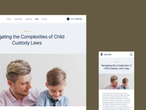 Juricore – Law Firm Framer Website Template