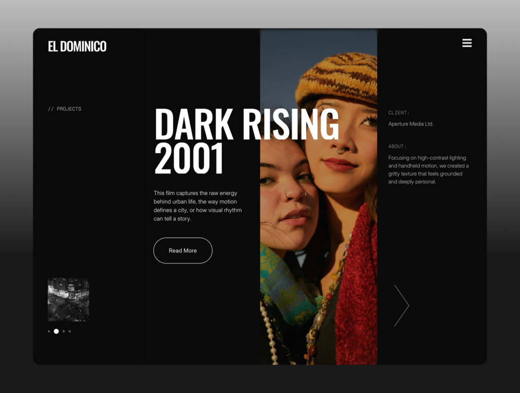 El Dominico - Creative Portfolio Framer Template