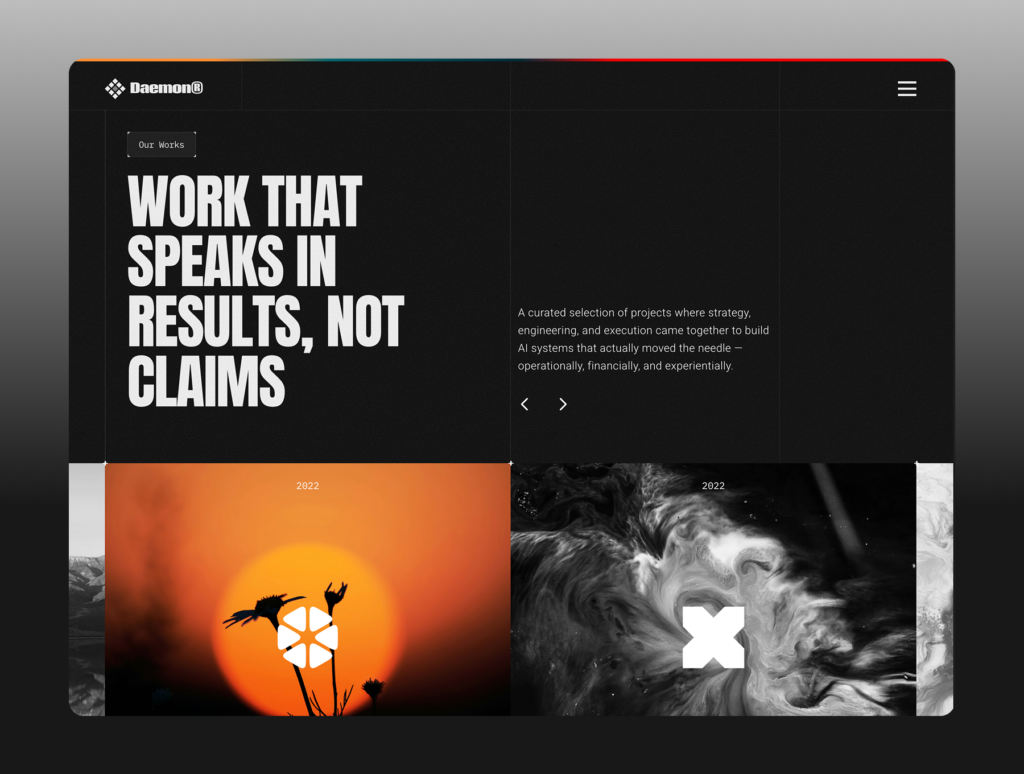 Daemon – AI Agency Framer Template