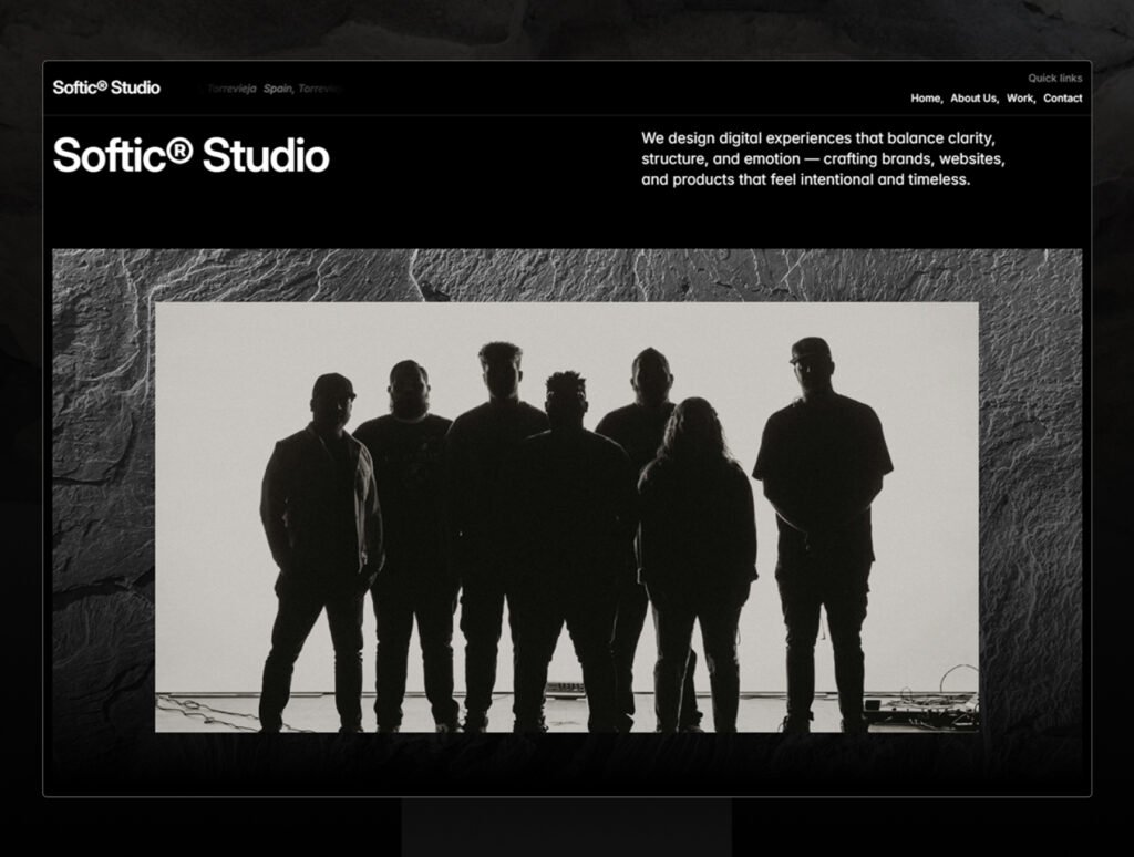 Softic Studio - Minimal Design Studio Webflow Template