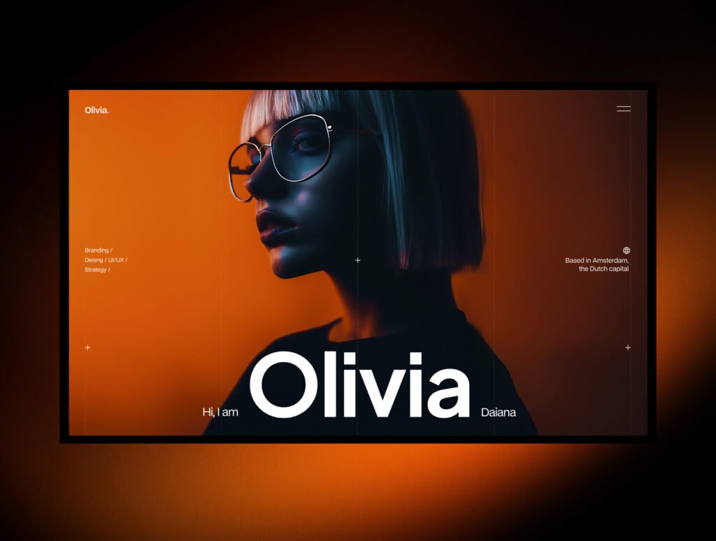 Oliviaaa – Framer Personal Portfolio Template