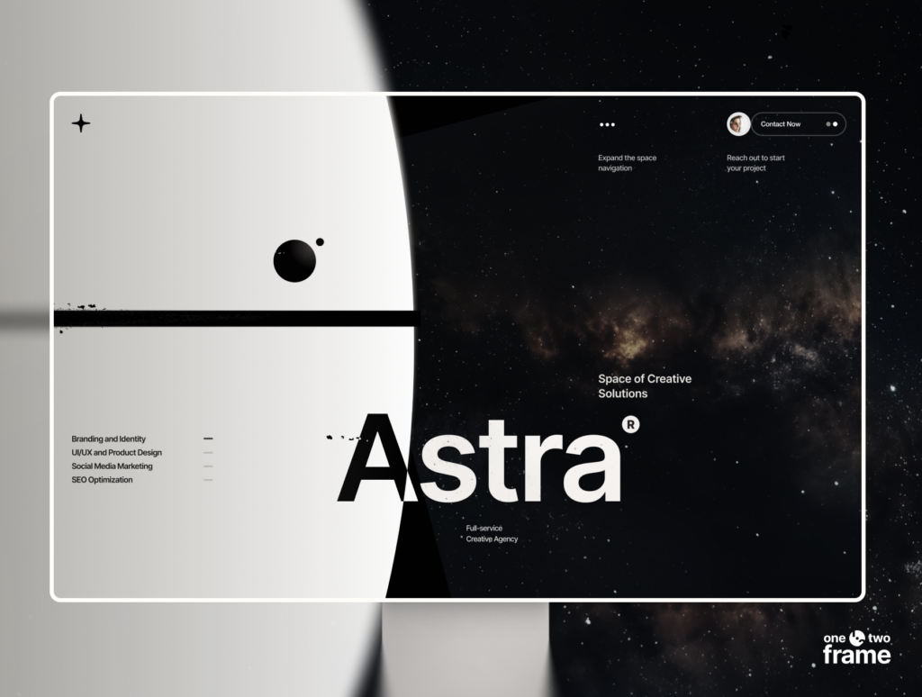 Astra | Creative Agency Framer Template & Studio Website Kit