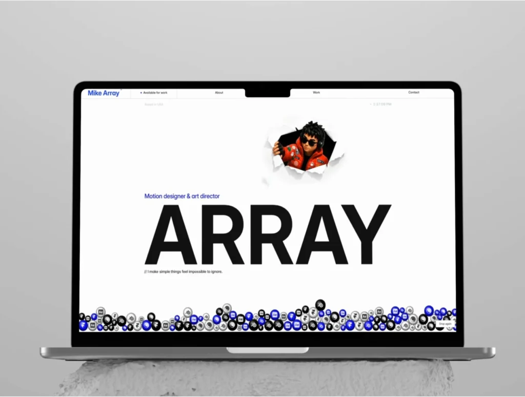Array – Visual Portfolio Framer Template