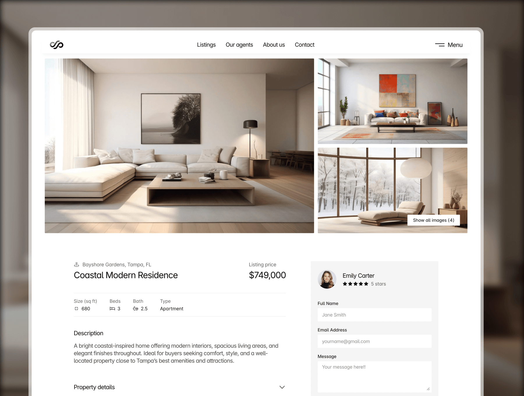 Luxterra – Real Estate Framer Template - Image 3