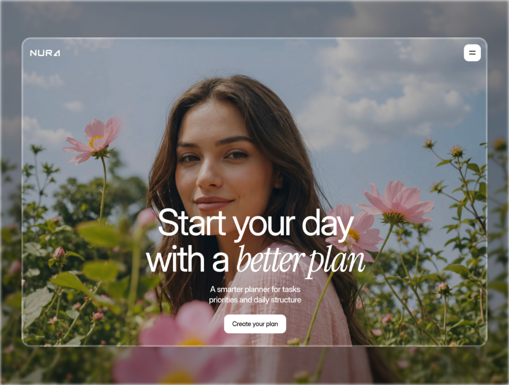 Nura – AI Planning & Productivity Framer Template