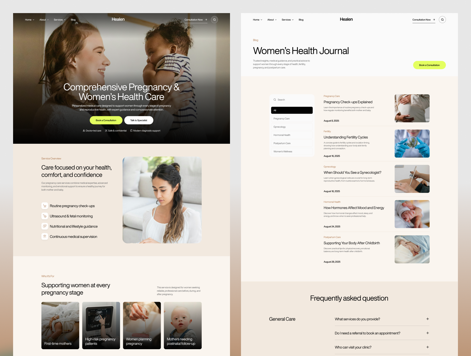 Healen – Wellness & Healthcare Website Template - Image 4