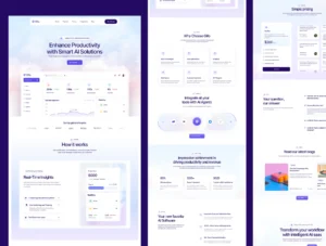 Gifo – AI SaaS Website Template