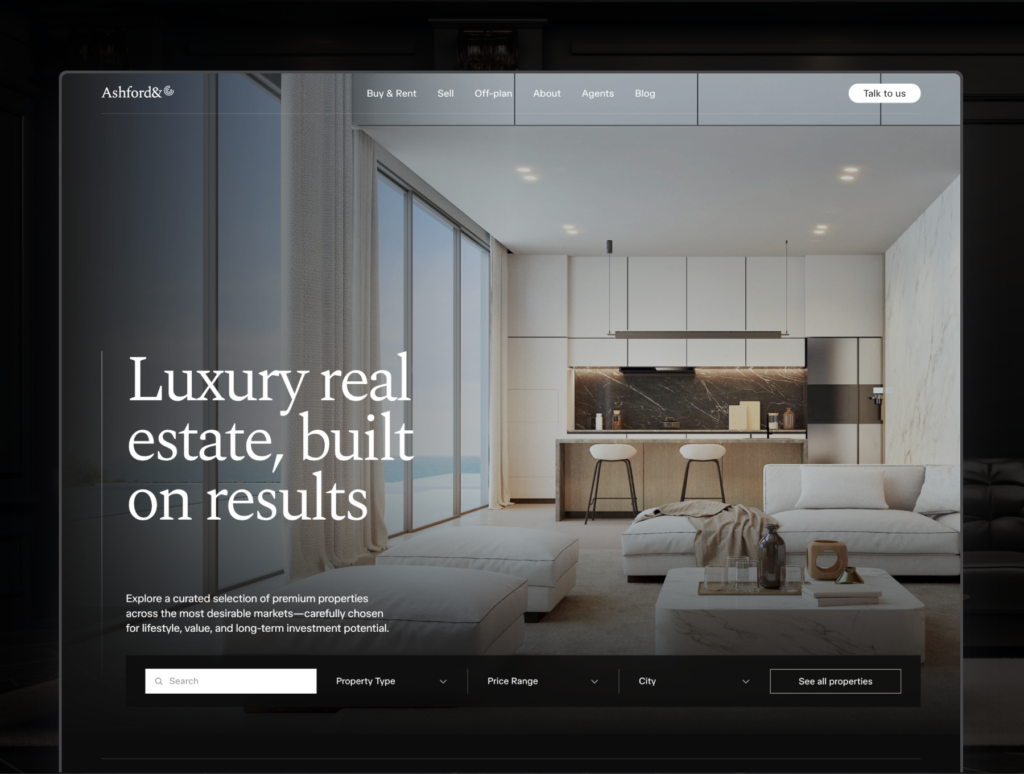 Ashford & Co. – Luxury Real Estate Framer Template [Instant Access]