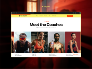 Rep Republic - Fitness & Gym Framer Template
