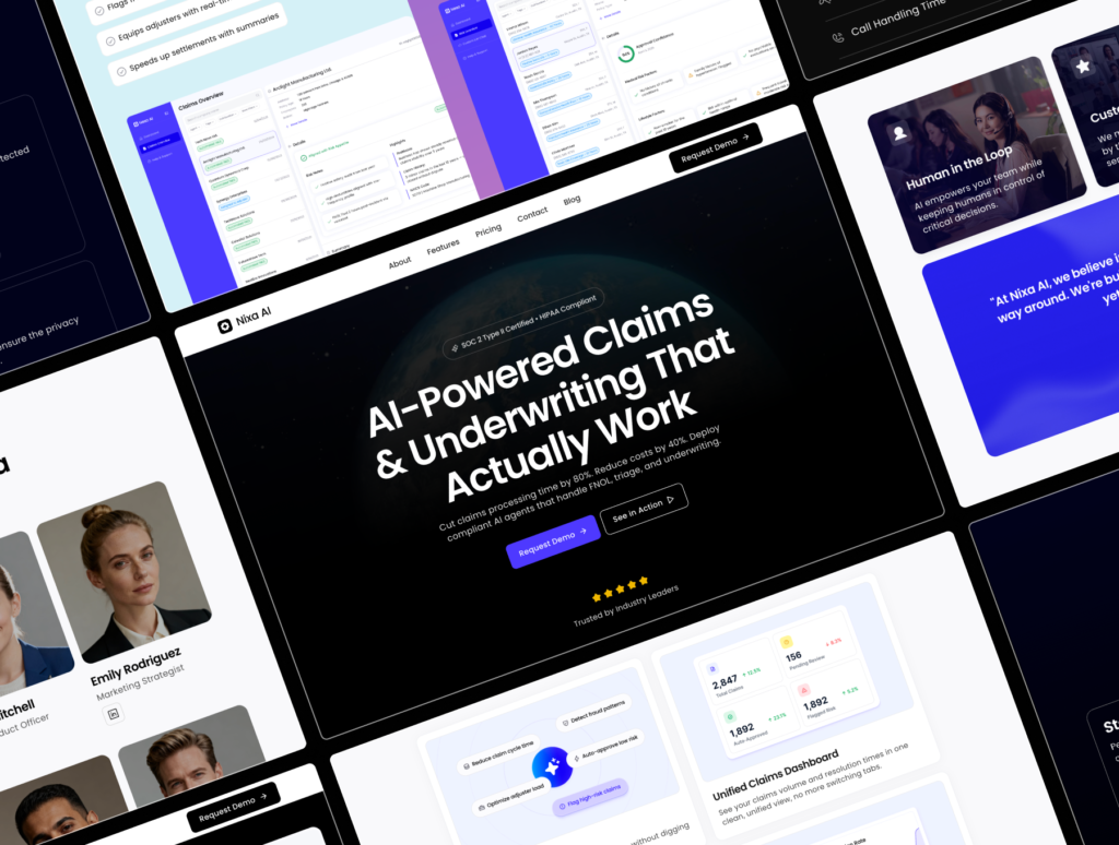 Nixa – AI SaaS & Enterprise Framer Template