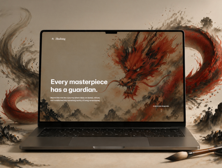 Framer website template