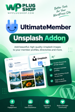 Ultimate Member Unsplash Addon – WordPress