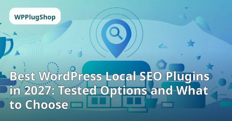 best wordpress local seo plugins 2027 — WordPress SEO illustration