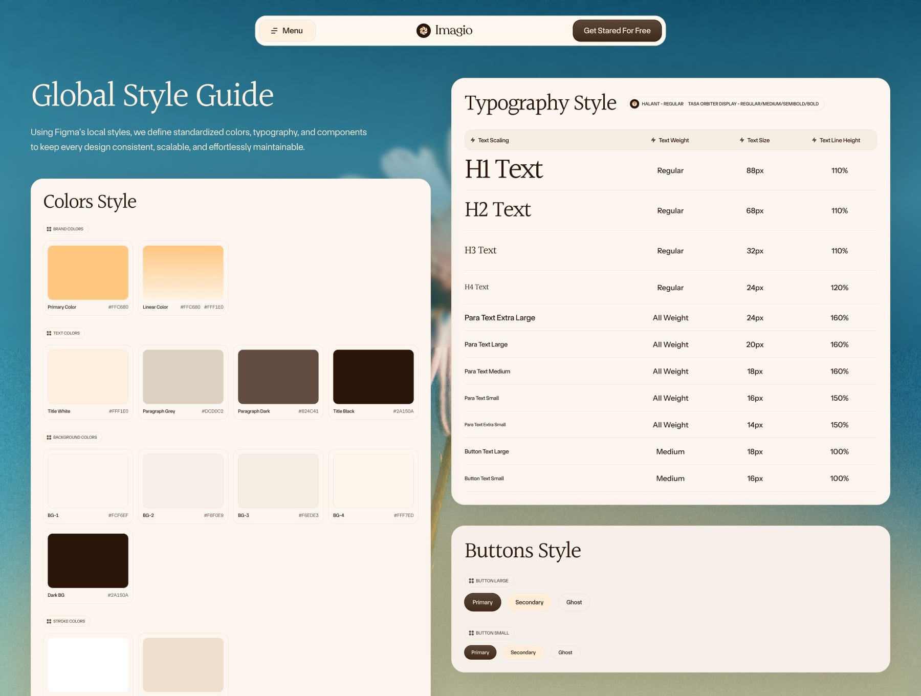 Imagio — AI Image Generator SaaS Figma & Framer Template - Image 2